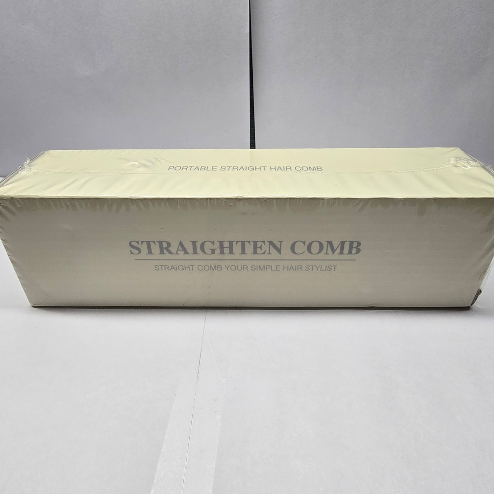 S7 Portable Straightening Comb Unisex OS Black Wireless Ceramic 35W